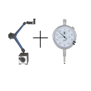 Set suport magnetic cu ceas comparator