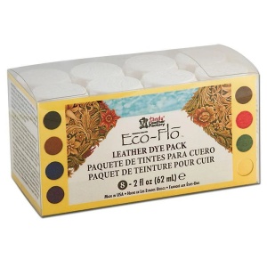 Set vopsea pe baza de apa pentru piele, Eco-Flo Waterstain - Img 3