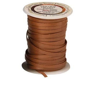 Sireturi din piele de vitel, 3mm/22.9m, Tandy Leather USA - Img 7