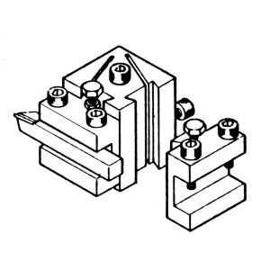 Sistem de schimbare a cutitelor pentru strungul PD400, Proxxon 24415 - Img 6