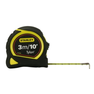 Stanley 0-30-686, ruleta Tylon 3m, 10 Ft, metric-inch, protectie din cauciuc, anti-alunecare, 3mx13mm, blister - Img 4