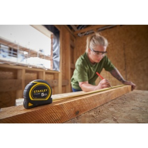 Stanley 0-30-697, ruleta Tylon 5m, tru-zero, protectie din cauciuc, anti-alunecare, 5m x 19mm, blister - Img 13