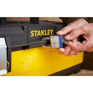 Stanley 1-95-614, Cutie de scule galvanizata din metal+plastic, 26inch - Img 11