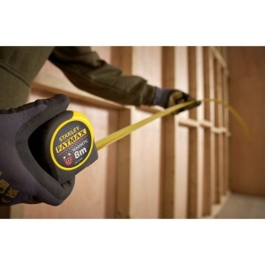Stanley FMHT0-33868, ruleta magnetica fatmax 8m, Mylar®, BladeArmor, tru-zero, rupere la 3.2m, magnet detasabil, 8m x 32mm, blister - Img 7