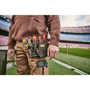 Stanley STST1-80116, suport din piele pentru curea, 4 buzunare pentru scule - Img 7