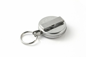 Suport de chei retractabil cu bucla de centura si cablu de 60 cm, Key-Bak - Img 3