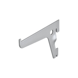 Suport simplu raft pe sina Dolle Single Slot 100mm, pentru rafturi modulare - Img 2