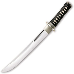 Tanto japonez Cold Steel Emperor Series O Tanto CS-88T, lama din otel carbon 1060, teaca din lemn lacuit - Img 2