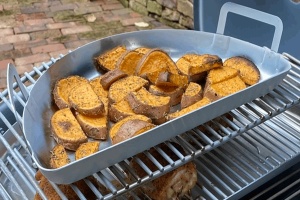 Tigaie Mini pentru gratar Drip Pan, SNS GRILLS - Img 7