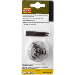 Universal strung cu trei bacuri cu auto-centrare, Proxxon 27026 - Img 10