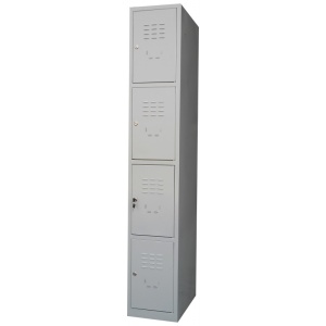 Vestiar metalic cusetat 1x4 cusete "MAXI",312x450x1800 mm - Img 2