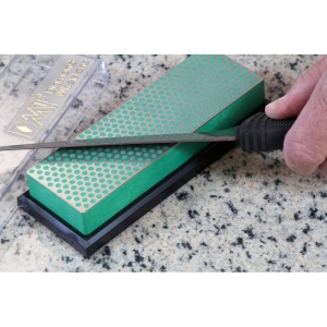 W6P Piatra de ascutit diamantata Diamond Whetstone, 15.3cm, in cutie de plastic, DMT - Img 24