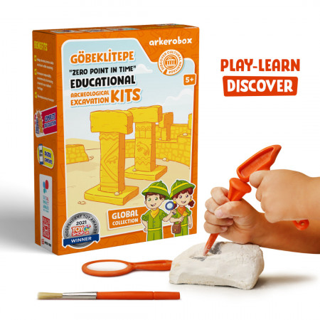 Arkerobox - Set arheologic educational si puzzle 3D, Gobekli Tepe
