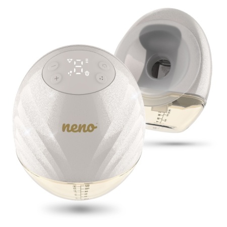 Neno Perla – pompă de sân electronică premium, fără fir, cu trei faze, în formă de scoică