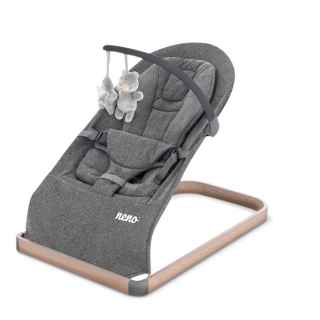 Neno Chiaro Graphite – șezlong pentru bebeluși