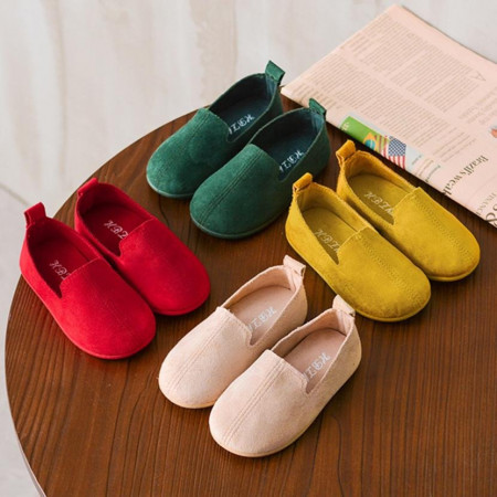 Balerini tip piele intoarsa Drool
