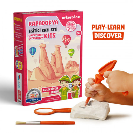 Arkerobox - Set arheologic educational si puzzle 3D, Cappadocia