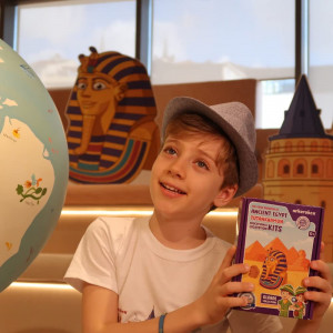 Arkerobox - Set arheologic educational si puzzle 3D, Egiptul Antic, Tutankhamon