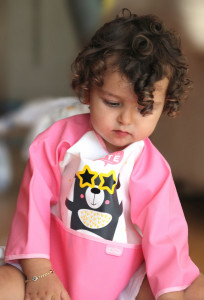 Baveta cu maneci si buzunar BabyJem Polly Bib - Img 7