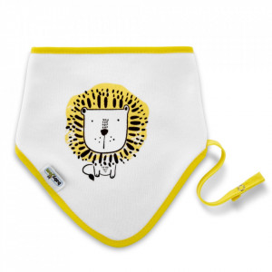 Baveta cu suport pentru suzeta Triangle BabyJem - Img 3