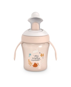 Cană antrenament, 200 ml, roz, Wonder, Suavinex - Img 3