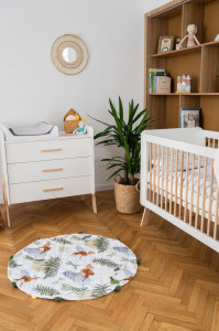 Covoras senzorial si educational bebelusi Skiddou Doee, 105 cm - Img 5