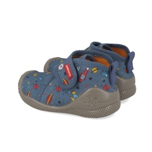 Incaltaminte de interior Biomecanics 251146-A ZAPATILLA ESTAMPADA, bleumarine
