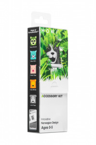 Kit accesorii pentru ochelari de soare MOKKI Click&Change, negru - Img 4
