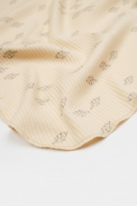 Paturica Printed, BabyCosy, 50% modal+50% bumbac, Stone, 85X85 cm