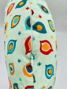 Perna pentru alaptat 2 in 1 Nursing Pillow Paun, BabyJem - Img 3