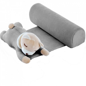 Pernuta pozitionator BabyJem anti-rasucire pentru bebelusi Teddy - Img 1