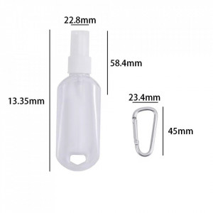 Recipient portabil pentru lichide cu pulverizator - 30 ml Drool - Img 3