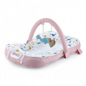 Saltea multifunctionala BabyJem Sit and Play cu bara jucarii