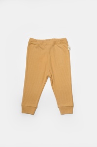 Set 2 pantaloni Bamboo, galben, BabyCosy, 50%bumbac+50% bambus