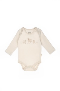 Set 3 piese nou nascut, Lamb, BabyCosy, 100%bumbac organic - Img 3