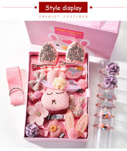 Set de 24 de accesorii pentru par