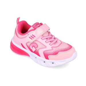 Sneakers cu luminite Garvalin 252828, roz