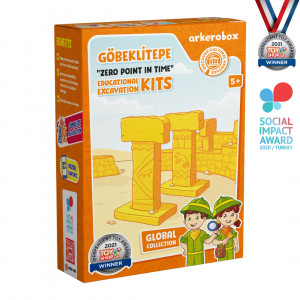 Arkerobox - Set arheologic educational si puzzle 3D, Gobeklitepe