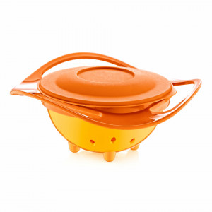 Bol multifunctional cu capac si rotire 360 grade BabyJem Amazing Bowl
