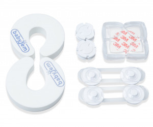 Kit sigurante mobilier BabyJem White - Img 2