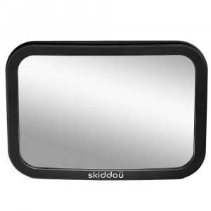 Oglinda auto retrovizoare Skiddou Basp pentru supraveghere copii, reglare 360 grade, 26x19 cm - Img 4