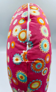 Perna pentru alaptat 2 in 1 Nursing Pillow Flowers, BabyJem - Img 4