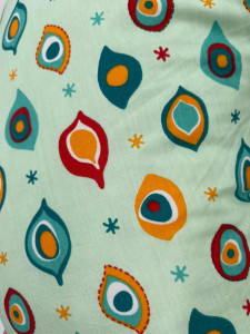 Perna pentru alaptat 2 in 1 Nursing Pillow Paun, BabyJem - Img 4