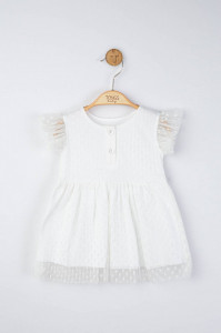 Rochita eleganta cu tulle pentru fetite, Tongs baby - Img 2