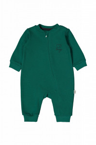 Salopeta cu maneca lunga nou nascut VERDE, Tongs baby