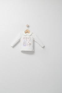 Set 3 piese: pantaloni, bluzita si hainuta pentru bebelusi Gazelle, Tongs baby - Img 3