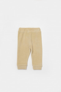 Set bluzita si pantaloni Elefant, 80%bumbac organic si 20% poliester - Stone, BabyCosy