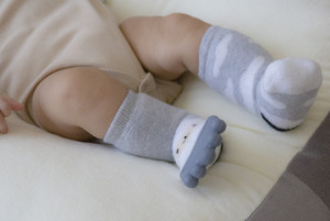 Sosete cu accesoriu dentitie BabyJem Teether Socks - Img 4
