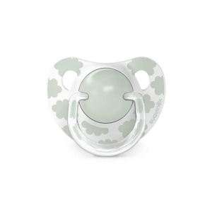 Suzetă anatomică din silicon, 2 buc 0-6 luni verde Dreams - Img 3