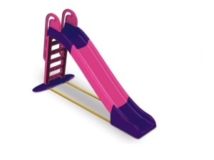 Tobogan pentru copii, 243 cm roz/mov